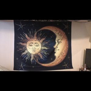Sun & moon tapestry